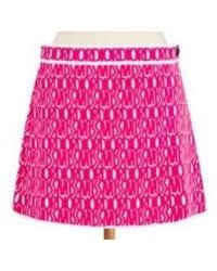 Dior - Christian All-Over Patterned Skirt - Lyst