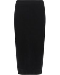 Max Mara - Gamma Knit Midi Skirt - Lyst