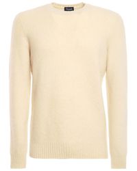 Drumohr - Crew Neck Knit Sweater - Lyst
