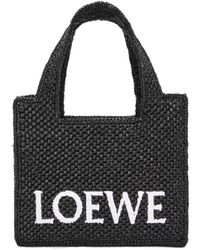 Loewe - Mini Font Tote - Lyst