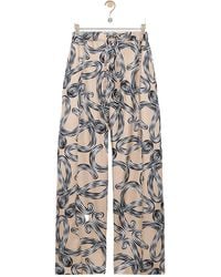 Loewe - Drawstring Casual Pants - Lyst