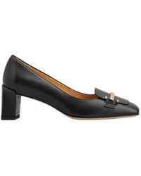 Tod's - Logo Engraved Pumps - Lyst