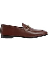 Gucci - Jordaan Horsebit Loafers - Lyst