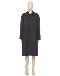 Valentino - Button Detailed Long Coat - Lyst