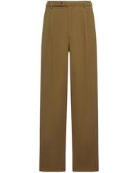 Giorgio Armani - Pleated Relaxed-Fit Pants - Lyst