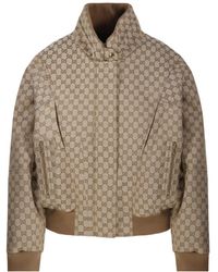Gucci - Gg Zip-Up Jacket - Lyst