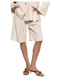 By Malene Birger - Belt Loop Shorts - Lyst