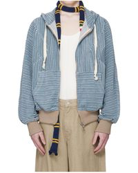 Edward Cuming - Striped Hoodie - Lyst