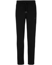 BOSS - Logo Casual Pants - Lyst