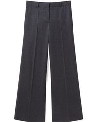 Stella McCartney - Low-Rise Flared Trousers - Lyst
