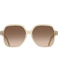 Ferragamo - Geometric Sunglasses - Lyst