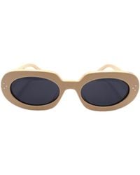 Celine - Geometric Frame Sunglasses - Lyst