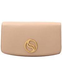 Stella McCartney - S Wave Plaque Crossbody Bag - Lyst