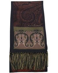 Pierre Louis Mascia - Tasseled Silk Scarf - Lyst