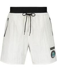 Iceberg - Logo-Patch Swim Shorts - Lyst