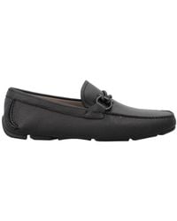 Ferragamo - Round Head Flat-Bottomed Love Shoes - Lyst