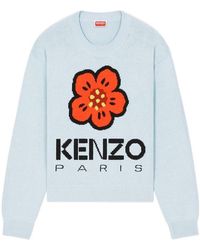 KENZO - Boke Flower Intarsia-Knit Jumper - Lyst