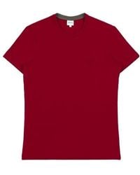 Armani Collezioni - Round-Necked T-Shirt - Lyst