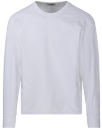 C.P. Company - Logo Patch Crewneck Sweatshirt - Lyst