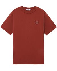 Stone Island - Compass-Patch T-Shirt - Lyst