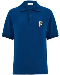 Ferragamo - Short-Sleeved Polo Shirt - Lyst