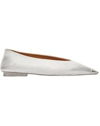 Marsèll - Marsèll Ago Pointed Toe Ballet Flats - Lyst