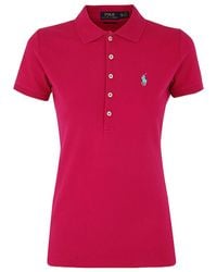Polo Ralph Lauren - Slim Fit Stretch Polo Shirt - Lyst
