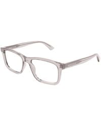 McQueen - Eyewear Rectangle Frame Glasses - Lyst