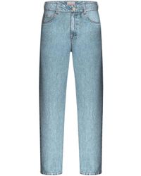Marella - Mom-Fit Denim 5-Pocket Trousers - Lyst