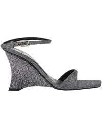 DIESEL - D-Amber Wedge Sandals - Lyst
