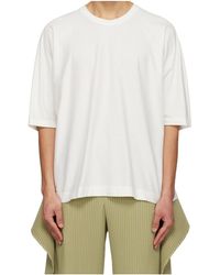 Homme Plissé Issey Miyake - Basic T-Shirt - Lyst