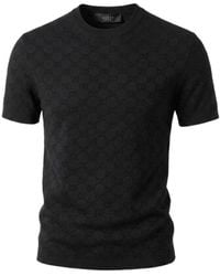 Gucci - Technical Gg Fabric Jacquard T-Shirt - Lyst