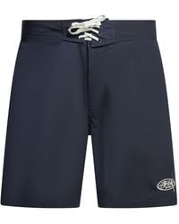 Stussy - Wide-Leg Swim Trunks - Lyst