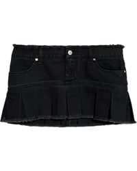 MISBHV - Logo Patch Denim Skirt - Lyst