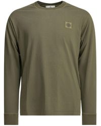 Stone Island - 'Fissato' Crew-Neck T-Shirt - Lyst