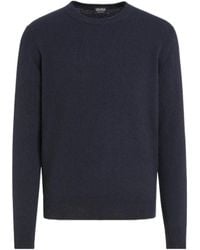 ZEGNA - Oasi Cashmere Round Neck Sweater - Lyst