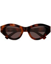 Gucci - Geometric Sunglasses - Lyst