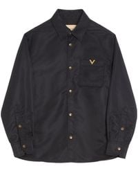 Valentino - Vgold Button-Up Shirt Jacket - Lyst