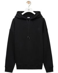 Loewe - Long-Sleeved Drawstring Hoodie - Lyst