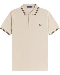 Fred Perry - Classic Collared Shortsleeve Top - Lyst