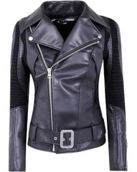 Junya Watanabe - Buckle-Detail Biker Jacket - Lyst