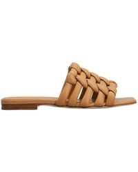 Tod's - Woven Slip-On Sandals - Lyst