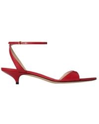 The Row - Vika Ankle-Strap Kitten Heels - Lyst