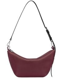 Longchamp - Le Slouchy Leather Shoulder Bag - Lyst