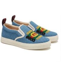 Gucci - Logo Leisure Sports Shoes - Lyst