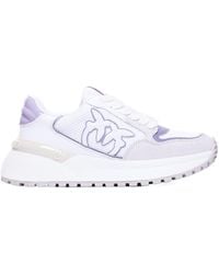 Pinko - Gem Lace-Up Sneakers - Lyst