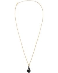 TOTEME - Totême Embellished Drop-Pendant Necklace - Lyst