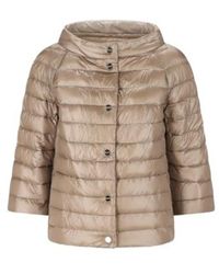 Herno - Reversible Buttoned Padded Jacket - Lyst