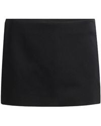 KHAITE - Jett Mini Skirt - Lyst