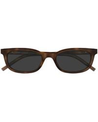 Saint Laurent - Eyewear Oval-Frame Sunglasses - Lyst